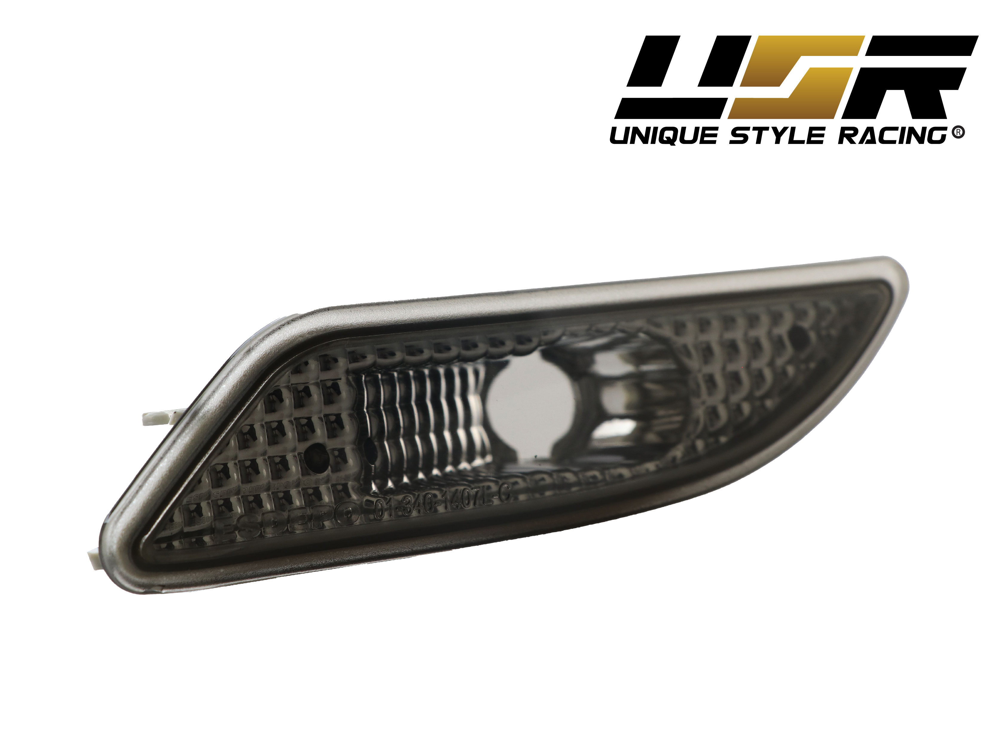 2005-2011 Mercedes SLK Class R171 Crystal Clear or Crystal Smoke Front  Bumper Side Marker Light - Unique Style Racing