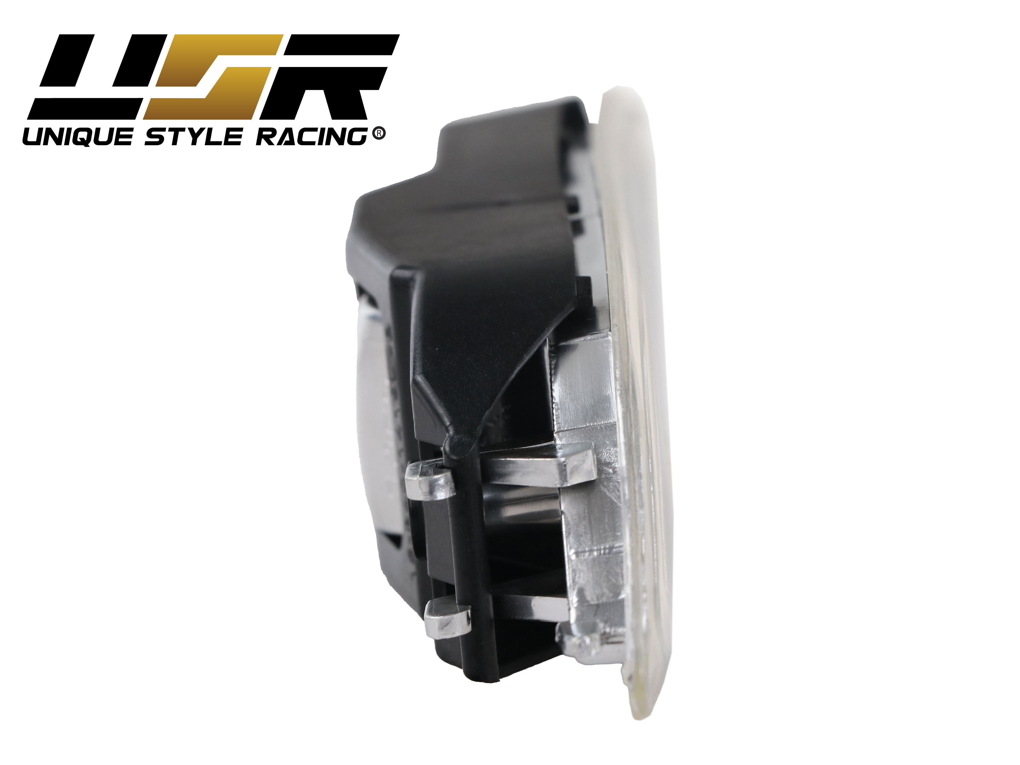 Clear Bumper Side Marker Light + Chrome Bulbs For 201214 Mercedes W204