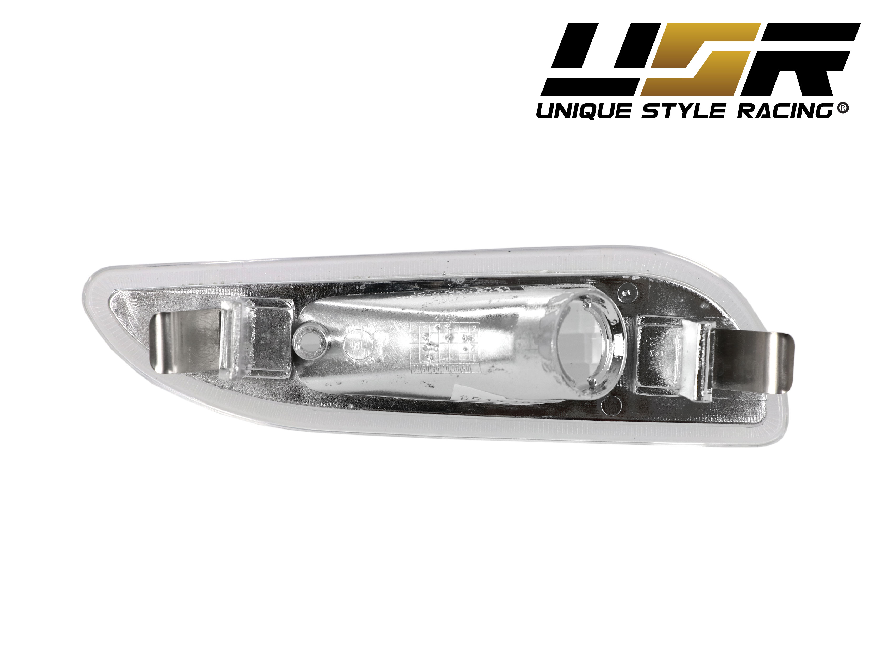 Clear Front Bumper Side Marker Lights Pair For 2003-2009 Mercedes