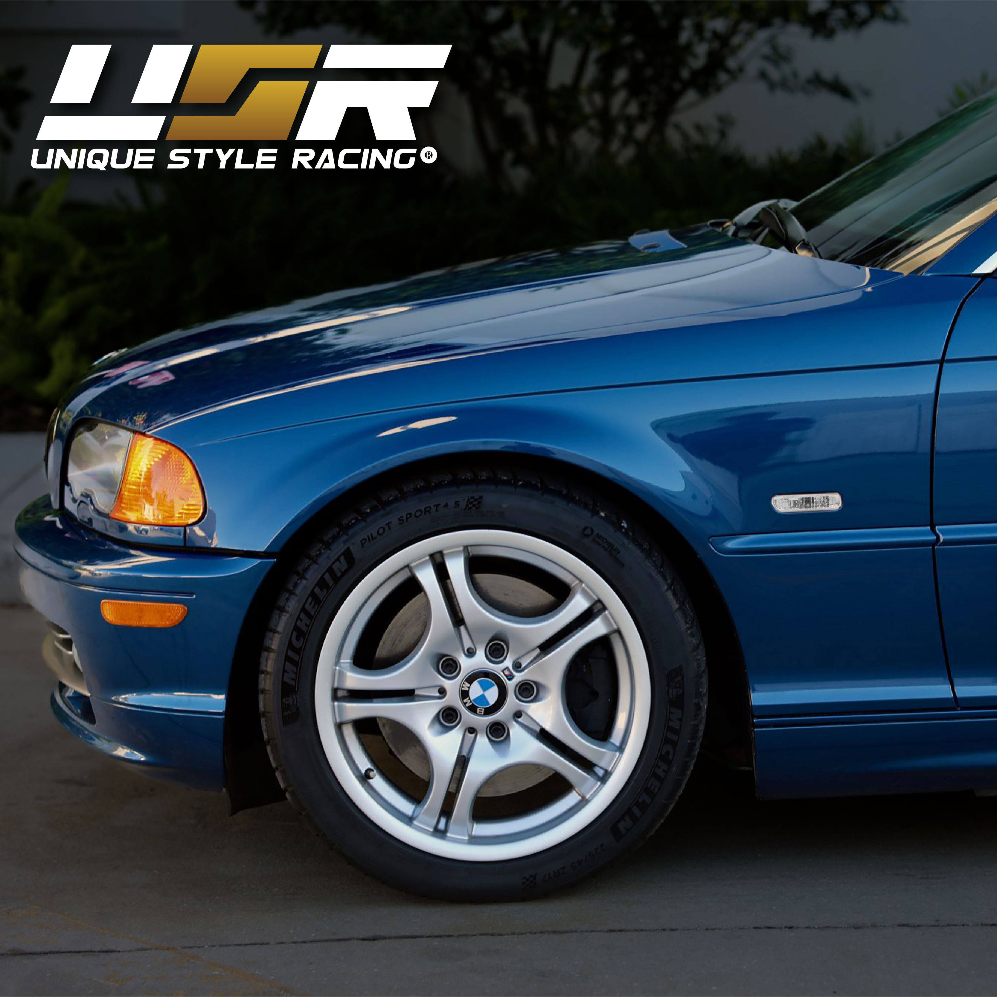 Left/Right Dark Clear Replacement Side Marker Light Lens Housing For 0