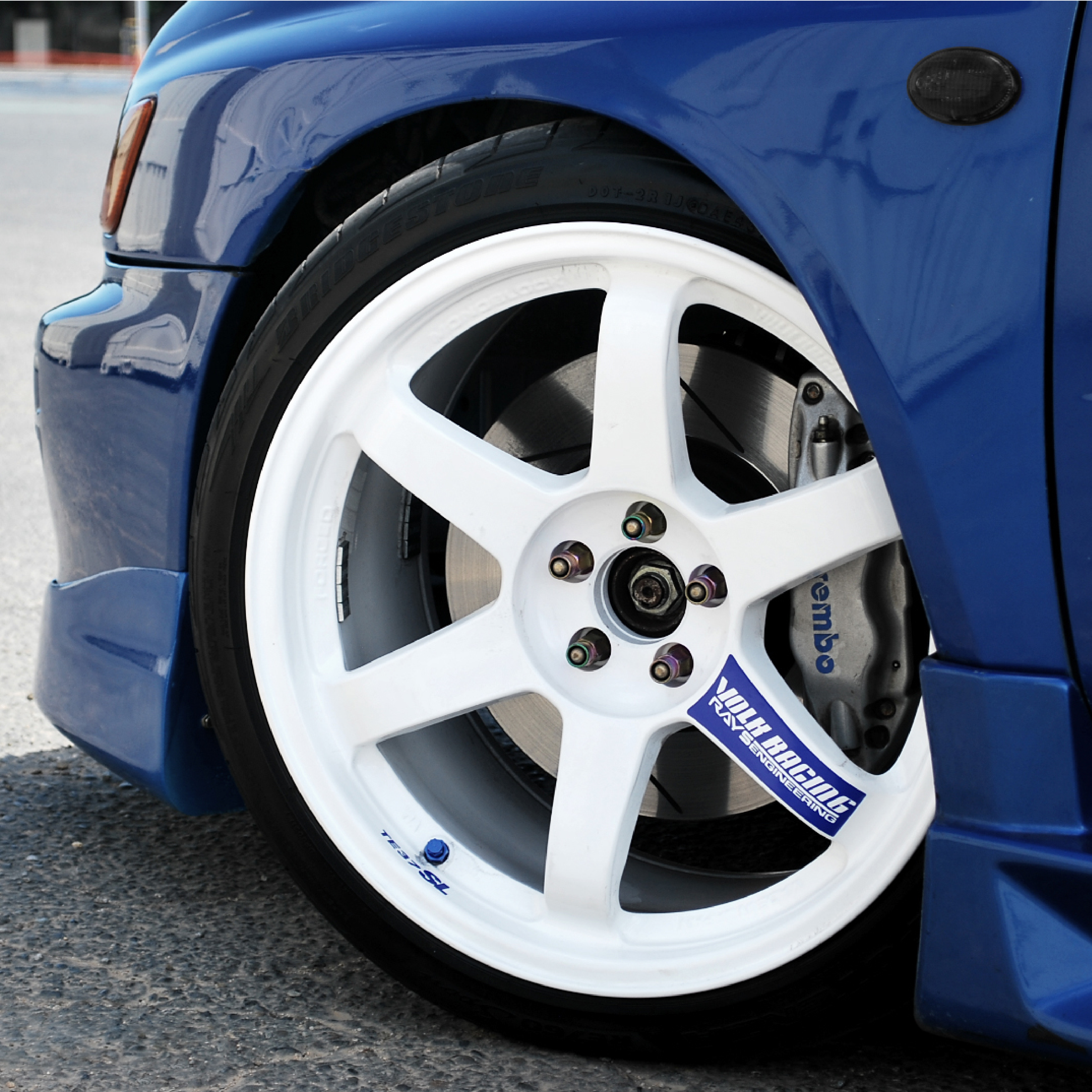 JDM SPEC All SMOKE Lens Fender Side Marker Light Pair For